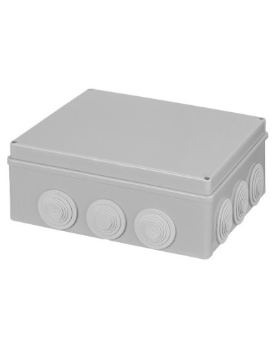 Распаячная коробка ОП 240х190х90мм, крышка, IP55, 12 гермовводов TDM (SQ1401-1143). Распаячная коробка ОП. TDM ЕLECTRIC в Астрахани