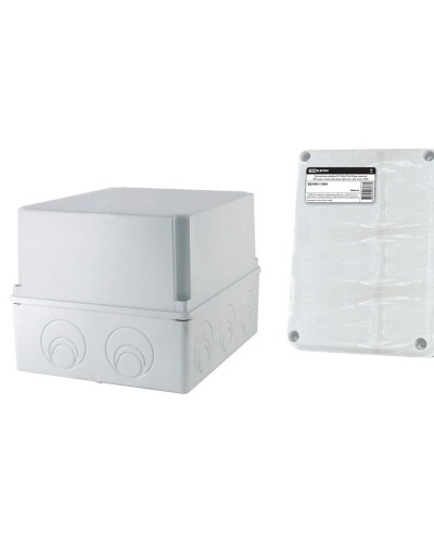 Коробка ОП 240х195х165мм, крышка, IP44, кабельные вводы d28-3шт, d37-2шт (SQ1401-1273). Распаячная коробка. TDM ЕLECTRIC в Астрахани