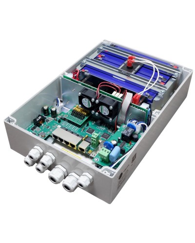 Tfortis PSW-1G4F UPS. Коммутатор с питанием по PoE. TFortis в Астрахани