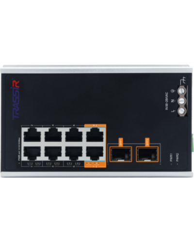 TR-NS15102S-130-8POE. Коммутатор с PoE. Trassir в Астрахани