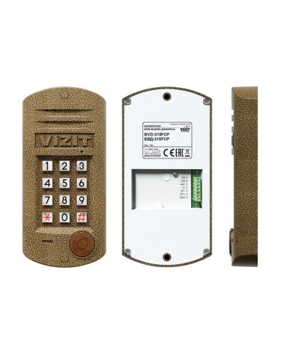 БВД-315FCP. Блок вызова домофона. VIZIT в Астрахани