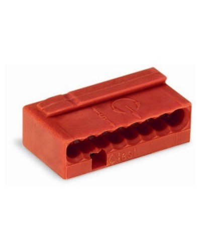 WAGO 243-808 Клемма MICRO 8-проводная красная. Клемма для распределительных коробок. WAGO в Астрахани