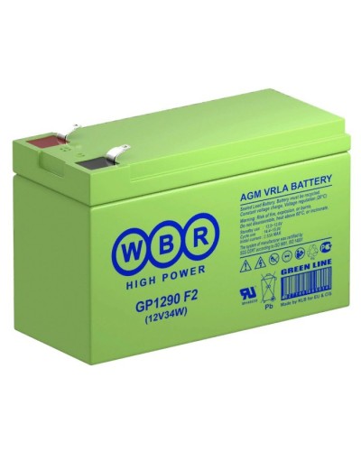WBR GP1290 F2. Аккумулятор герметичный свинцово-кислотный. WBR в Астрахани