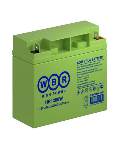 WBR HR1280W. Аккумулятор герметичный свинцово-кислотный. WBR в Астрахани