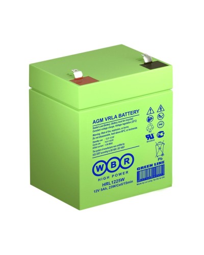 WBR HRL1225W. Аккумулятор герметичный свинцово-кислотный. WBR в Астрахани