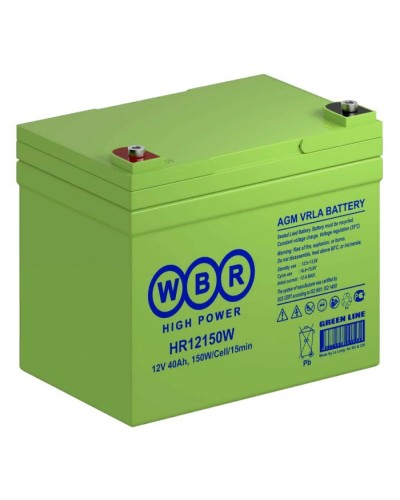 WBR HR12150W. Аккумулятор герметичный свинцово-кислотный. WBR в Астрахани