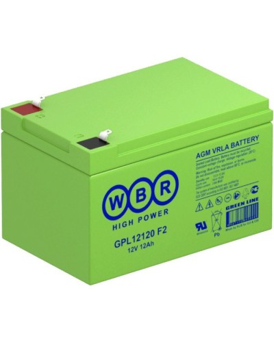 WBR GPL12120 F2. Аккумулятор герметичный свинцово-кислотный. WBR в Астрахани