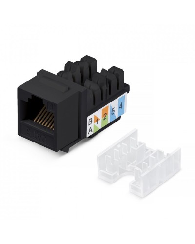 WR-KJ-RJ45-C5E-90-SW-BK. Вставка Keystone Jack RJ-45. WRLine в Астрахани
