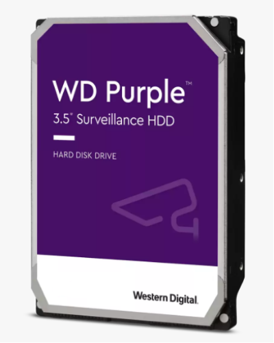 HDD 6000 GB (6 TB) SATA-III Purple (WD64PURZ). Жесткий диск (HDD) для видеонаблюдения. Western Digital в Астрахани