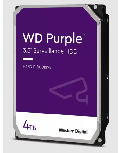 HDD 4000 GB (4 TB) SATA-III Purple (WD43PURZ). Жесткий диск (HDD) для видеонаблюдения. Western Digital в Астрахани