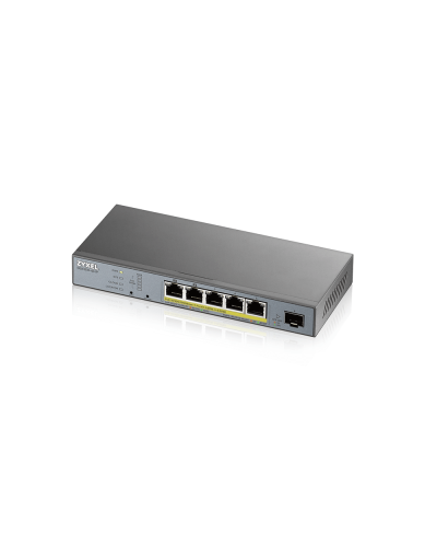 GS1350-6HP-EU0101F. L2 коммутатор PoE+ для IP-видеокамер. ZYXEL в Астрахани