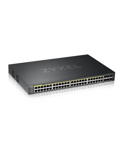 GS2220-50HP-EU0101F. Коммутатор гибридный L2 PoE+ rack 19. ZYXEL в Астрахани