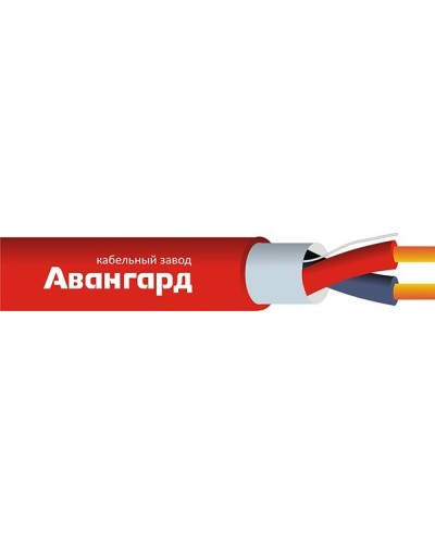 КПКЭВнг(А)-FRLS 1х2х0,5 (Авангард). Кабель для систем ОПС и СОУЭ огнестойкий, с низким дымо и газовыделением. Авангард в Астрахани