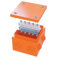 Коробка FS 150х150х80 4P (FSK31410): Коробка ответвительная огнестойкая стальная