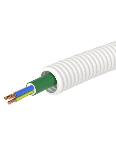 Труба ПЛЛ D20 + ППГнг(А)-HF 3х2,5 (ГОСТ+) (8S82050HF). Гофрошланг с кабелем. ДКС в Астрахани