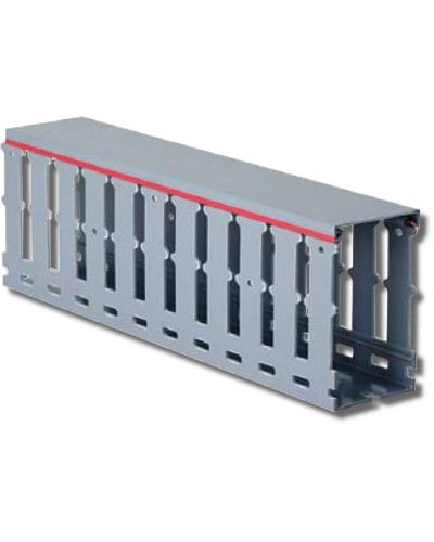 Короб перфорированный, серый RL12 40x100 (00161RL): Короб перфорированный в Астрахани