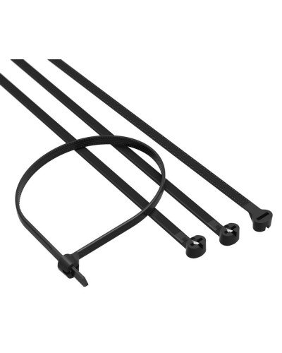 Хомут 4,8x250 P6.6, черный (100шт) (21316SR): Хомут с двойным замком в Астрахани