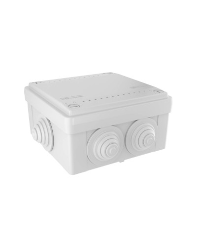 Коробка ответвительная с кабельными вводами IP55, 100х100х50 (53801). Коробка ответвительная. ДКС в Астрахани