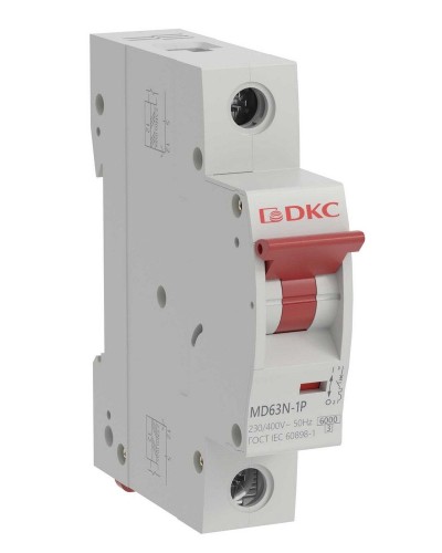 YON max MD63N 1P 20А 6кА C (MD63N-1PC20). Автоматический выключатель. ДКС в Астрахани