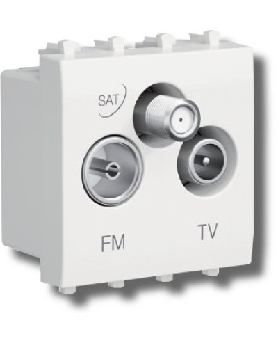 Розетка TV-FM-SAT Avanti 1 модуль ванильная дымка (4405532): Розетка TV-FM-SAT в Астрахани