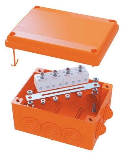 Коробка FS 100х100х50 6P (FSB10604): Коробка ответвительная огнестойкая из термопласта в Астрахани