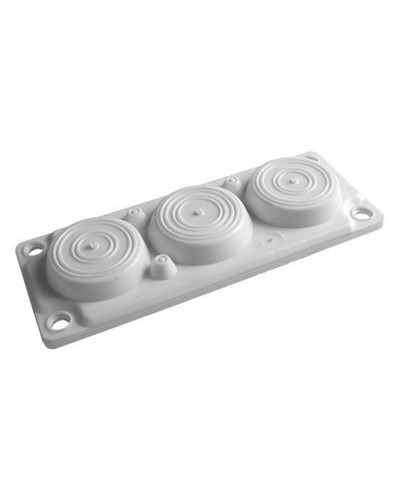 Кабельный ввод, IP65, 6 отверстий (R5HTC03). Кабельный ввод. ДКС в Астрахани