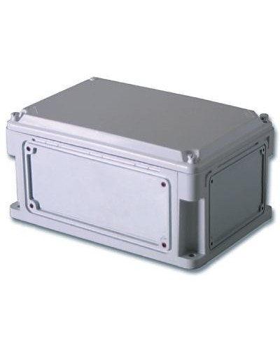 Корпус RAM box 400х200х146, высота крышки 21 мм, IP67 (542210). Корпус с фланцами и непрозрачной крышкой, без монтажной платы. ДКС в Астрахани