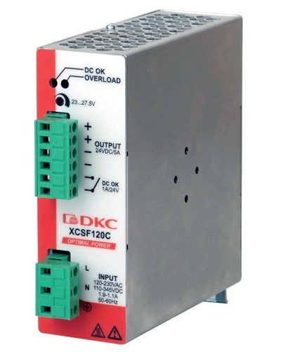 Источник питания однофазный, 120Вт, 2.5А, 48В (XCSF120DP). Источник питания OPTIMAL POWER однофазный, с ORing диодом. ДКС в Астрахани