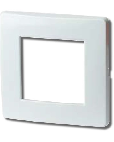 Рамка на 2 модуля (одноместная), белая (75010W): Рамка одноместная, Brava в Астрахани