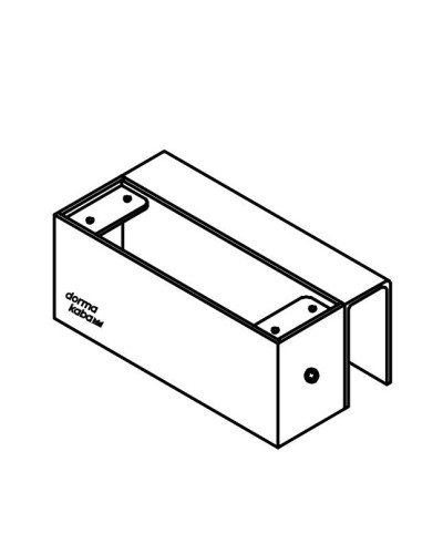DBA-101 Glass Comfort. Комплект монтажный для цельностеклянной створки, для совместной работы с замком DB100.. dormakaba в Астрахани