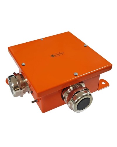 Коробка SMB120 металлическая 120х120х60, 4P (0,15-2,5 мм²) (56014E). Коробка, огнестойкая. Экопласт в Астрахани