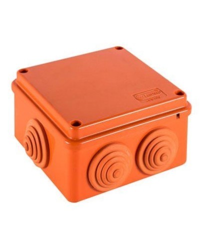 Коробка JBS100 100х100х55, 6 вых., 12P, (0,15-2,5мм²) (43437HF): Коробка монтажная, огнестойкая, без галогена в Астрахани