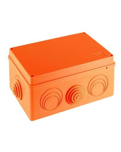 Коробка JBS210 210х150х100, 8 вых., 5P (2,5-25мм²), 3Р (1,5-10мм²) (43736HF). Коробка монтажная, огнестойкая, без галогена. Экопласт в Астрахани