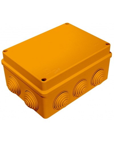 Коробка JBS150 150х110х70, 10 вых., 9P (0,15...2,5мм²) (43149HF): Коробка монтажная, огнестойкая, без галогена в Астрахани