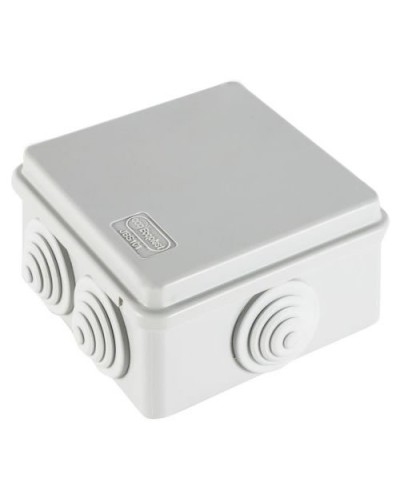 Коробка JBS101 100х100х55, 6 вых., IP55, серая (44037). Коробка монтажная. Экопласт в Астрахани