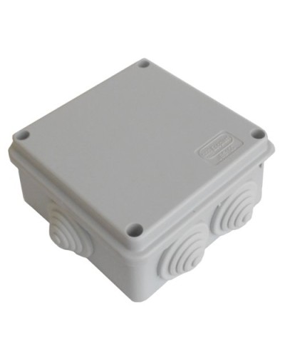 Коробка JBS100 100х100х55, 6 вых, IP55, серая (44007HF). Коробка монтажная, без галогена. Экопласт в Астрахани
