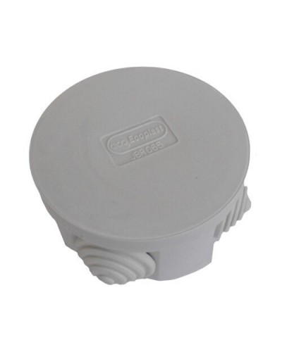 Коробка 3001 D70x36, 4 вых, IP55, серая (44001HF). Коробка монтажная. Экопласт в Астрахани