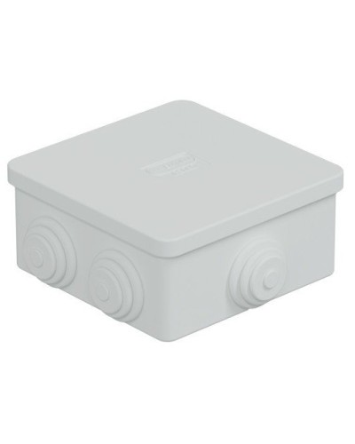 Коробка JBS080 85х85х40, 6 вых, IP44, белая (44006W-1). Коробка монтажная. Экопласт в Астрахани