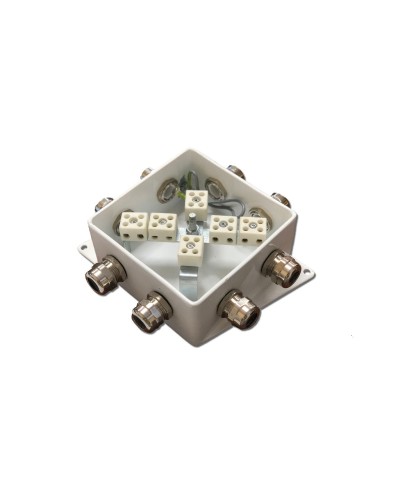 КМ-О (12к*6,0)-IP66-120х120, три ввода: Коробка монтажная огнестойкая в Астрахани