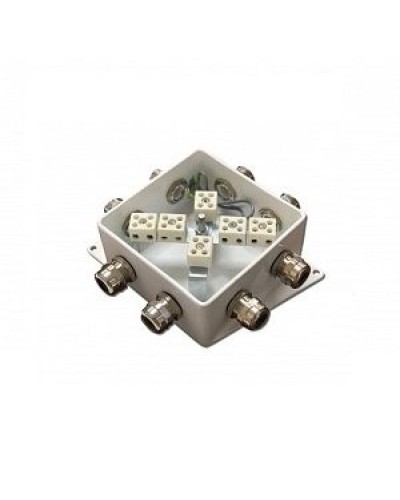КМ-О (12к*10,0)-IP66-120х120, четыре ввода: Коробка монтажная огнестойкая в Астрахани