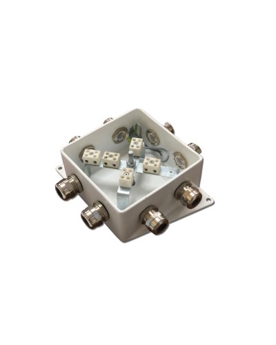 КМ-О (10к)-IP66-120х120, пять вводов: Коробка монтажная огнестойкая в Астрахани