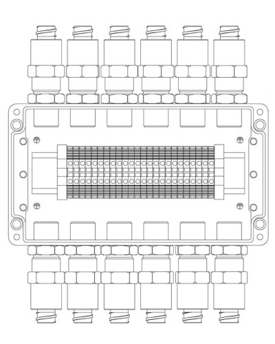 КВМК 2401. Коробка коммутационная взрывозащищенная. Компания СМД в Астрахани