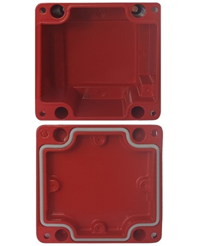 МКС Мороз, глухая, IP66/IP68, красный. Коробка коммутационная металлическая. Магнито-Контакт в Астрахани