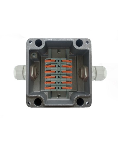 МКС Мороз, 2В, с клеммниками REXANT, IP66/IP68. Коробка коммутационная металлическая. Магнито-Контакт в Астрахани