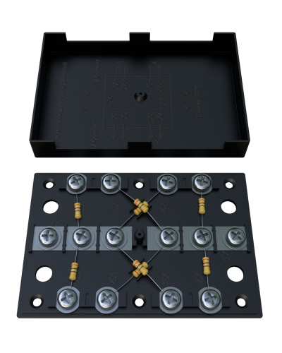KRA-4 300 Om black (MEC42104). Коробка на 4 абонента. МЭК-Электрика в Астрахани