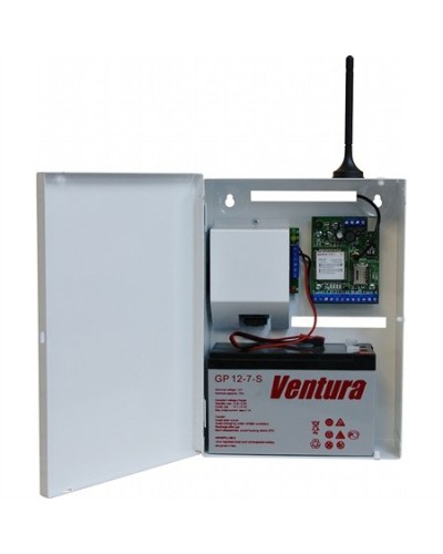 SR103-2GSM-SBK25-W Ретро (SR103-2GSM BK-7W) под АКБ 7Ач, цвет белый. Конвертор протоколов. Проксима в Астрахани