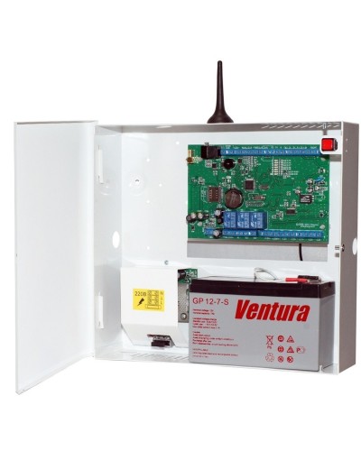 S632-2GSM-BK25-W (S632-2GSM-BK), Бокс-комплект под 7Ач, белый. Устройство оконечное объектовое приемно-контрольное c GSM коммуникатором. Проксима в Астрахани