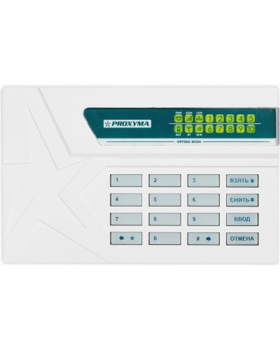 W500RL+ Optima. Объектовый прибор с встроенными GSM, РПП Ладога-РК/Ладога-РК+, и проводными шлейфами. Проксима в Астрахани