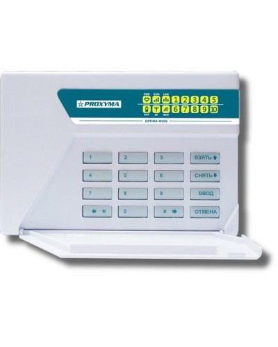 W500BL Optima. Объектовый прибор с встроенными GSM, РПП БРИЗ и Ладога-РК и проводными шлейфами. Проксима в Астрахани