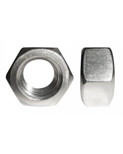 Гайка шестигранная нержавеющая (А2) M8 (DIN 934) (500 шт) (PR08.7456). Гайка шестигранная нержавеющая (А2). Промрукав в Астрахани